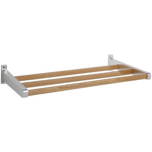 PORTANT MURAL GARDELUX 1 TYPE 7A SANS PATÈRES BOIS - GARDELUX BY HERMETA
