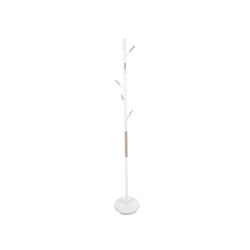Porte manteau en bois et métal Fushion Leitmotiv - blanc 8714302614798_0