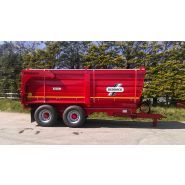 Remorque agricole à grain Redrock - Capacité de 10,5 t à 20 t - Essieux grande vitesse et acier embouti_0