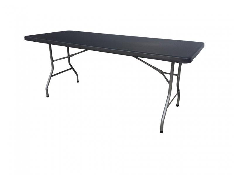 Table pliante PE éco+ noir 1830x760 mm - TBLPL2HDNR-ST03_0