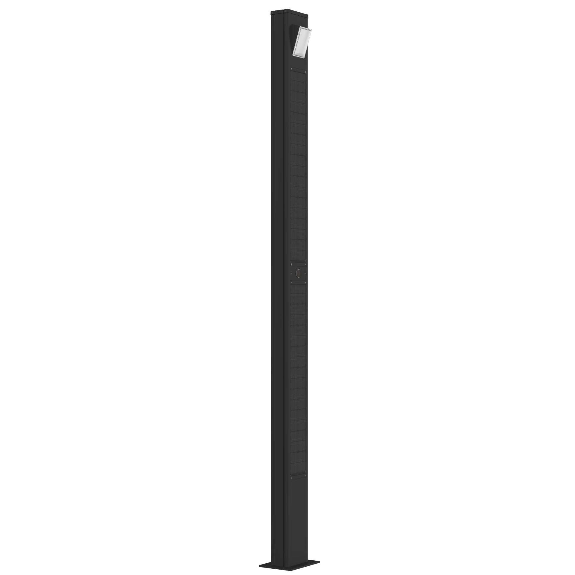 Lampadaire/colonne lumineuse solaire idéale pour les applications privés et publics - 3,9 m - 40 W/7840 Lumens - TOTEM 6K_0