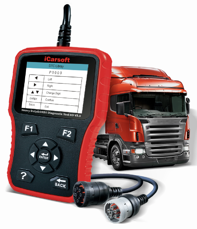 Valise diagnostic automobile icarsoft hd v3.0 - poids lourds_0