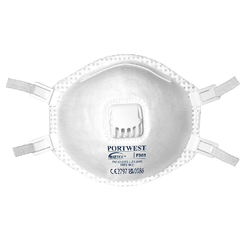 10 Masques CE de protection respiratoire FFP3 + valves - MSKP3BC-IM01/VV_0