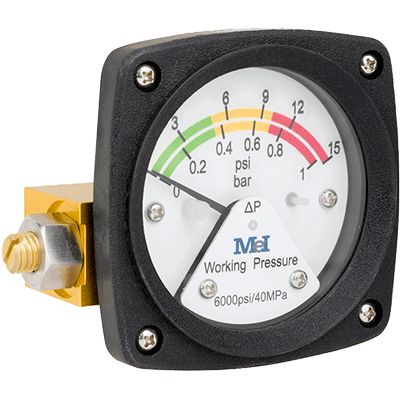 6934241001 - Manomètre différentiel carré - Manométrie et instrumentation - Ø 80_0