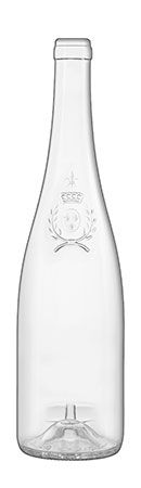 8022806 - Bouteilles en verre VOA Verrerie - Anjou Écusson Ecova 750 ml - Blanc - Bague plate unique_0