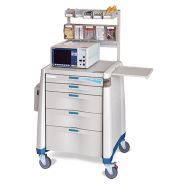 Chariot médical Avalo Med / Surg - Capsa Healthcare - grande zone de travail et flexibilité totale_0