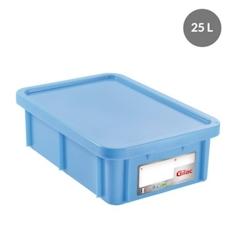 GILAC Bac HACCP rectangulaire  25 L avec couvercle - 3003668399063_0