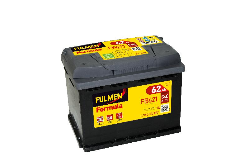 Batterie voiture Fulmen Formula FB621 - 12V 62Ah 540A - Haute performance pour démarrage moteur_0