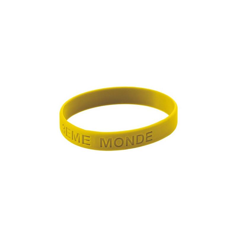 Bracelet silicone Jess marquage en creux - Bracelets personnalisés_0