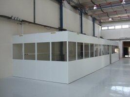 Cabine d'atelier modulaire