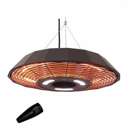 Chauffage Rayonnant avec éclairage pour terrasse ou chauffage de poste de travail MODERN LED 2kW - VELTRON - MODERN-LED_0