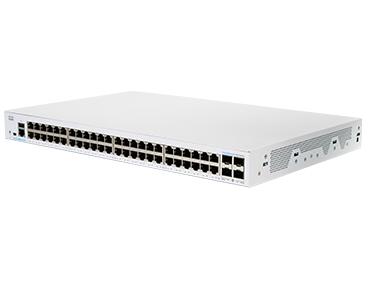 Cisco CBS350-48T-4G-EU commutateur réseau Géré L2/L3 Gigabit Ethernet (10/100/1000) Argent_0