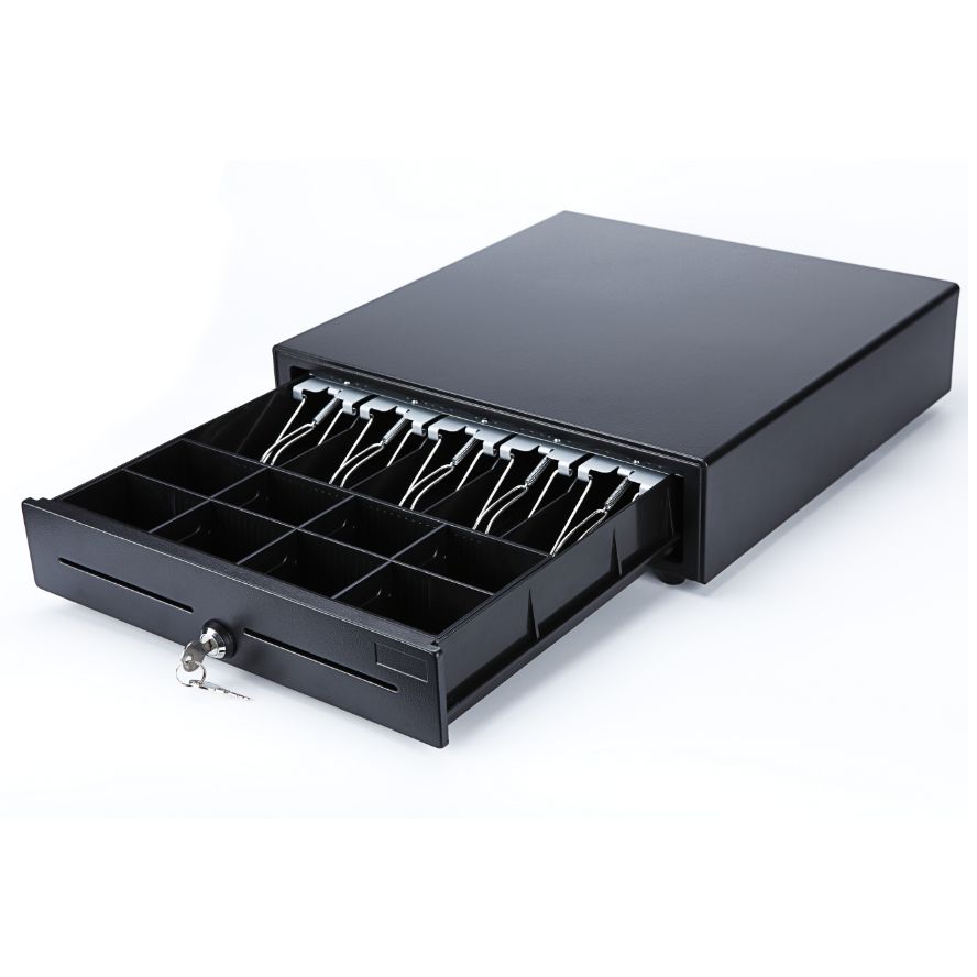 Dw415 - tiroir caisse électronique Sunany - 7.0 kg - boîtier métallique robuste et ouverture rapide_0