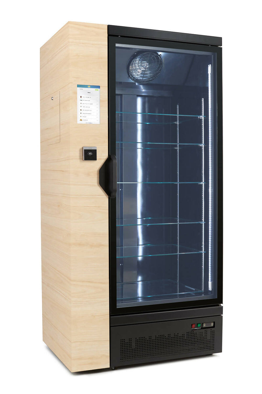 Frigo connecté avec revêtement extérieur personnalisable - EAT MACHINE_0