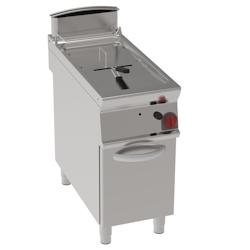 Friteuse à gaz 20 litres  sur support - 400x900x900 mm - 16 Kw - 39681313 Eurast - inox 39681313_0