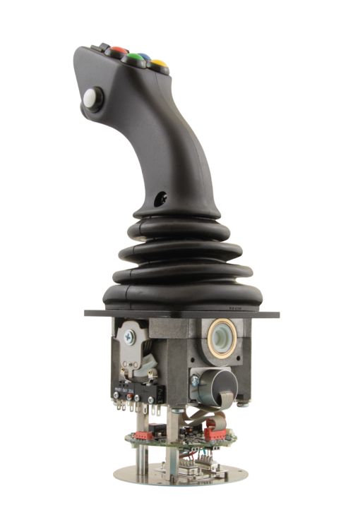 NS3 - Joysticks industriels Spohn & Burkhardt - poignée très robuste de 12 mm, en fonte d'aluminium avec engrenages métalliques_0