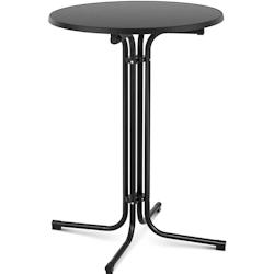 Royal Catering - Royal Catering Mange-Debout Mange Debout Table Haute Bistrot Bistro Bar Ronde RC-BIS80FB (ø 80 cm, Hauteur de 110 cm, Pliante, - noi_0