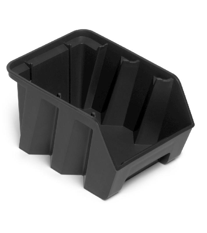 Bac DUETTO 3,8 litres plastique gris anthracite_0