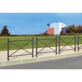 Barrière urbaine déco City - 1072 et 1572 - Croix, rosace, grillagé_0