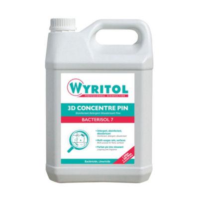 Désinfectant multi-usages HACCP Wyritol 3D Bactérisol 7 pin 5 L_0