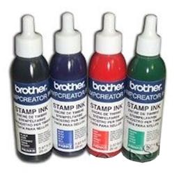 Encre originale BROTHER pour réencrage noir 12 unités de 20 cc pour la machine à tamponner SC-2000USB - noir 4977766055215_0