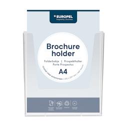 Europel Porte-brochures ou Présentoir Mural A4 - 10 pièces - plastique 8713931590770_0