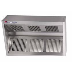 Hotte Murale à Induction en Inox Profondeur 1400 mm - Fabrinox - l180- L- P140- h54- Inox - 5401162321029_0