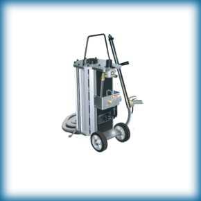 Aérogommeuse IBIX F40 - Aluminium - Réservoir 40L - Pression jusqu'à 8,5 bars_0