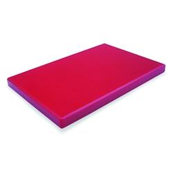 Matfer Planche à découper polyéthylène rouge GN 1/1 Matfer - 270218 - plastique 270218_0