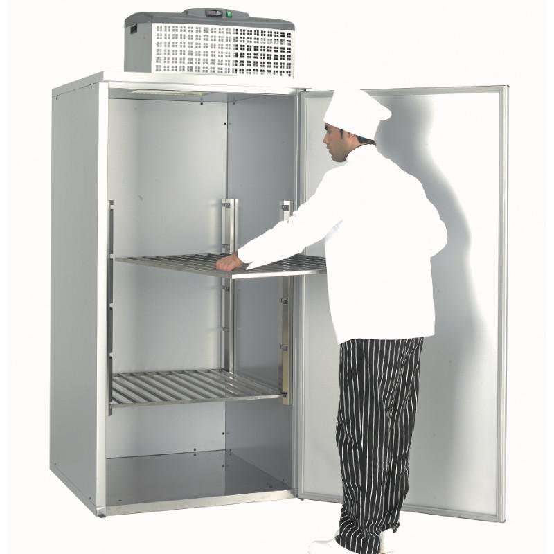 Mini chambre réfrigérée démontable en acier laqué - Mercatus - Isolation écologique et haute performance_0