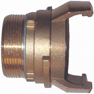 Raccord pompier bronze mâle à verrou : 40/49 - 300635_0