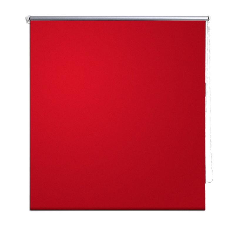 STORE ENROULEUR ROUGE OCCULTANT 80 X 230 CM FENÊTRE RIDEAU PARE-VUE VOLET ROULANT 4102042_0