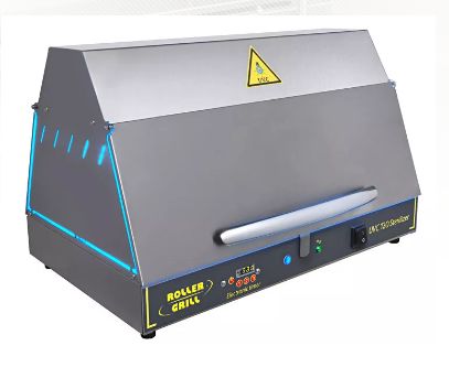 Uvc 120 - stérilisateur uv - roller grill - dimensions extérieures : 590 x 430 x 380 mm_0
