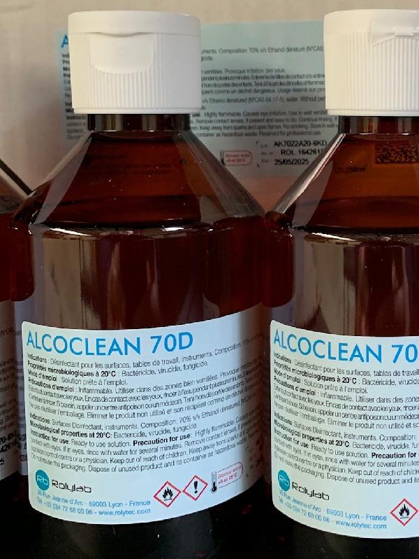 12 flacons de 250 ml Désinfectant surfaces, instruments, antiseptie de la peau - DSF-RL02/K_0