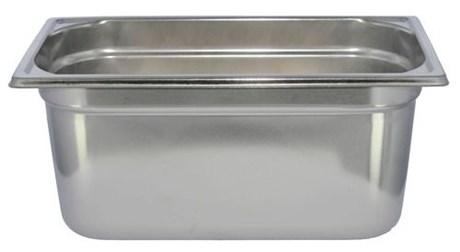 BAC GASTRO INOX GN 1/3 H.150 MM PLEIN SANS ANSES