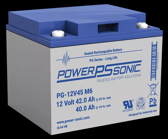 Batterie Power Sonic PG-12V45 12 V 42 Ah_0