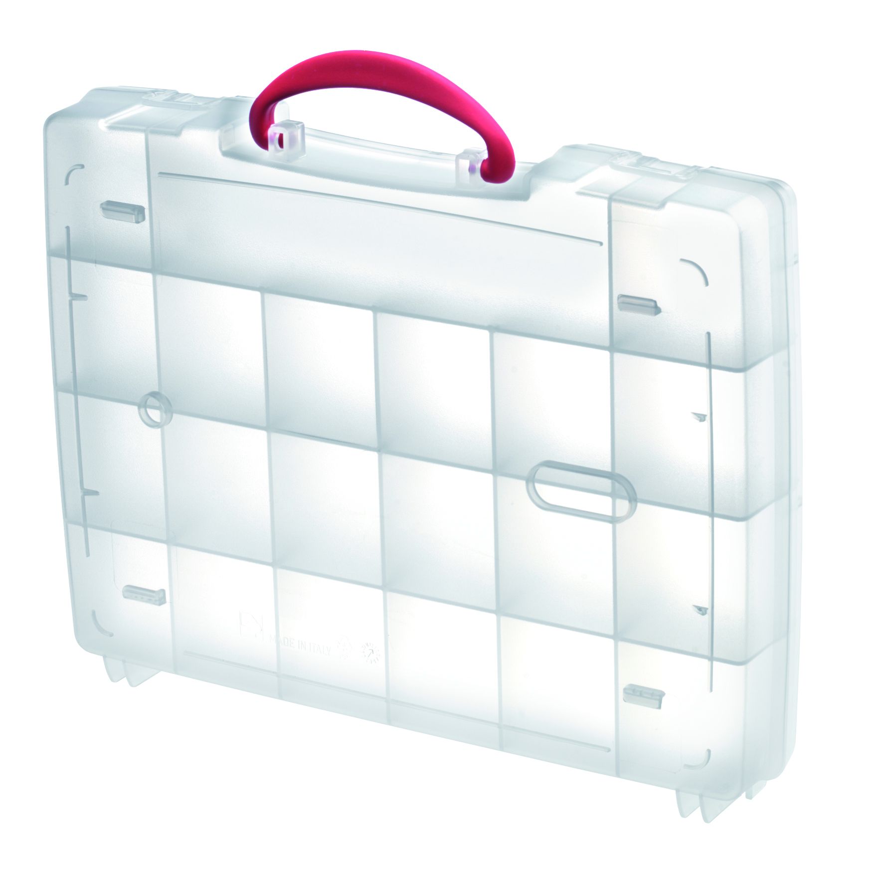 Boîte de conditionnement en plastique 325x255x56mm - 14 ou 21 compartiments - BC 193 - PP transparent_1