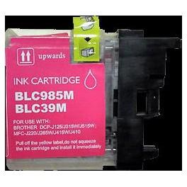 Cartouche d'encre compatible Brother DCP-J125/J315W/J515W/MFC-J265W/J415W (LC985M) Magenta 13ml - Référence 08985M_0