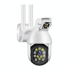 Camera IP 1080P Etanche Vision Nocturne Intercom Alarme Intelligente YONIS - 3615616958859_0