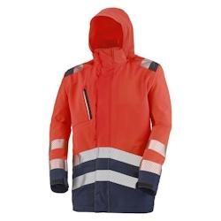 Cepovett - Parka coque ERWIN HV Rouge / Bleu Marine Taille 2XL - XXL rouge 3603624935634_0