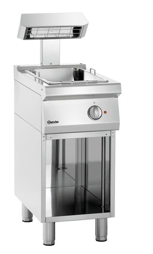 Chauffe-frites électrique - Série 700 - Cuve 1/1 GN - Radiateur céramique 0,75 kW_0