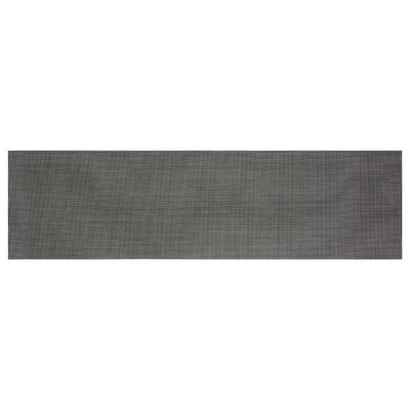 Chemin de table Texaline noir 38x140 cm - Paris Prix_0