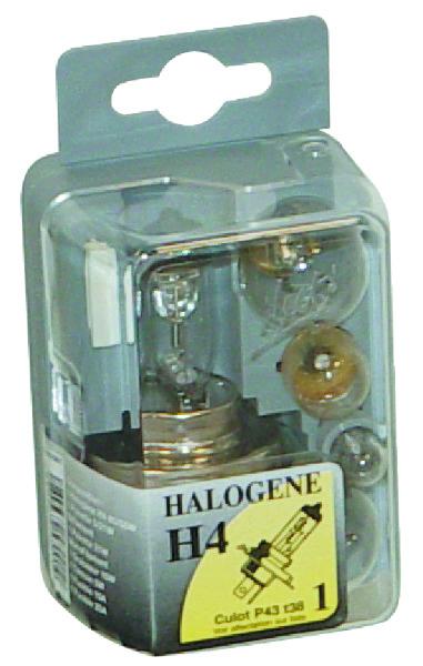 COFFRET HALOGENE N°1 H4 12V