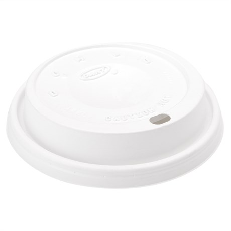 COUVERCLE CAPPUCCINO POUR RÉF 150.36/47 D.8.5 CM PS BLANC (VENDU PAR 1000)