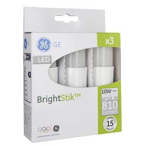 E27 LED Bright Stik 6W/830 - 100-240V - TRIO GE - Ampoule à LED_0