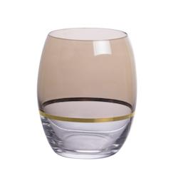 Gobelet Exter or 35 cl x6 -  Marron Rond Verre Rona - marron verre 3106233747099_0