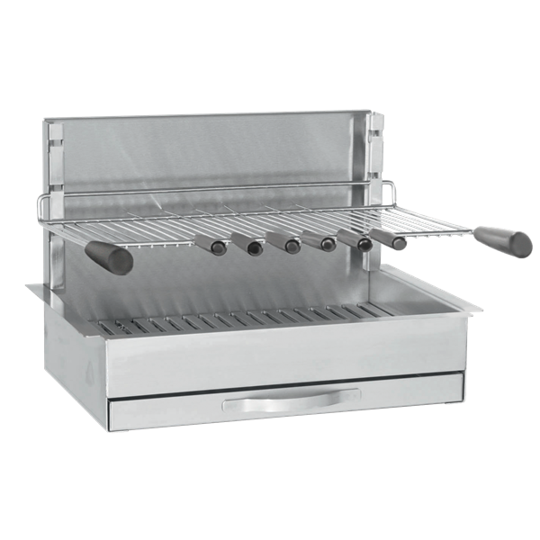 GRILLE INOX FORGE ADOUR 469 LARGEUR 54,5 CM POUR GRILL DE 56 GRILLE INOX FORGE ADOUR 469 LARGEUR 54,5 CM POUR GRILL DE 56