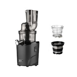 Kuvings - Extracteur de jus REVO830 + kit sorbet & smoothie - Double embouchure, Système de découpe automatique - Noir - noir 3760211390600_0