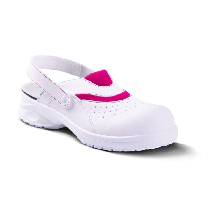 Paire de sabots sb e a src azalee blanc/fushia - SBAZBCFS-GM07_0