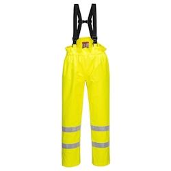 Portwest - Pantalon de pluie non doublé haute visibilité BIZFLAME Jaune Taille 4XL - XXXXL jaune S780YER4XL_0